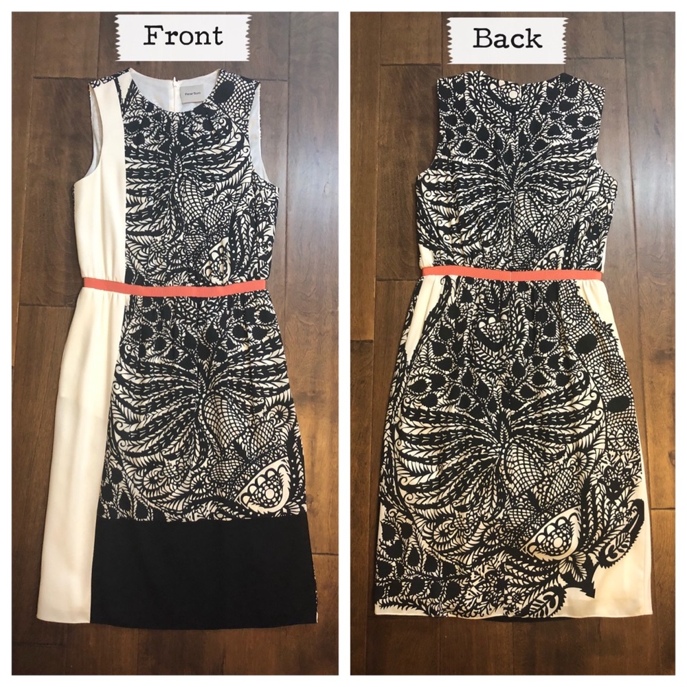 COPY - Peter Som Size 8 Silk Flora Print Dress